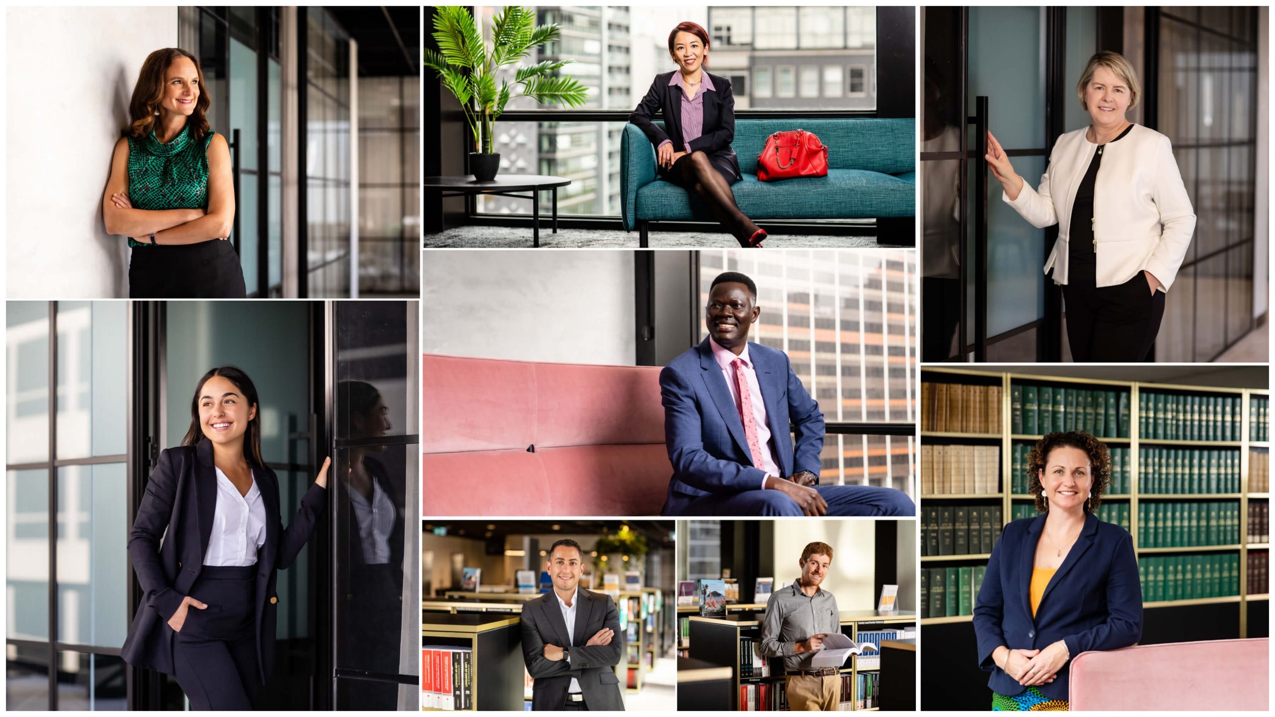 A Snapshot - LIV Portraits 2022 a collage of LIV team member portraits